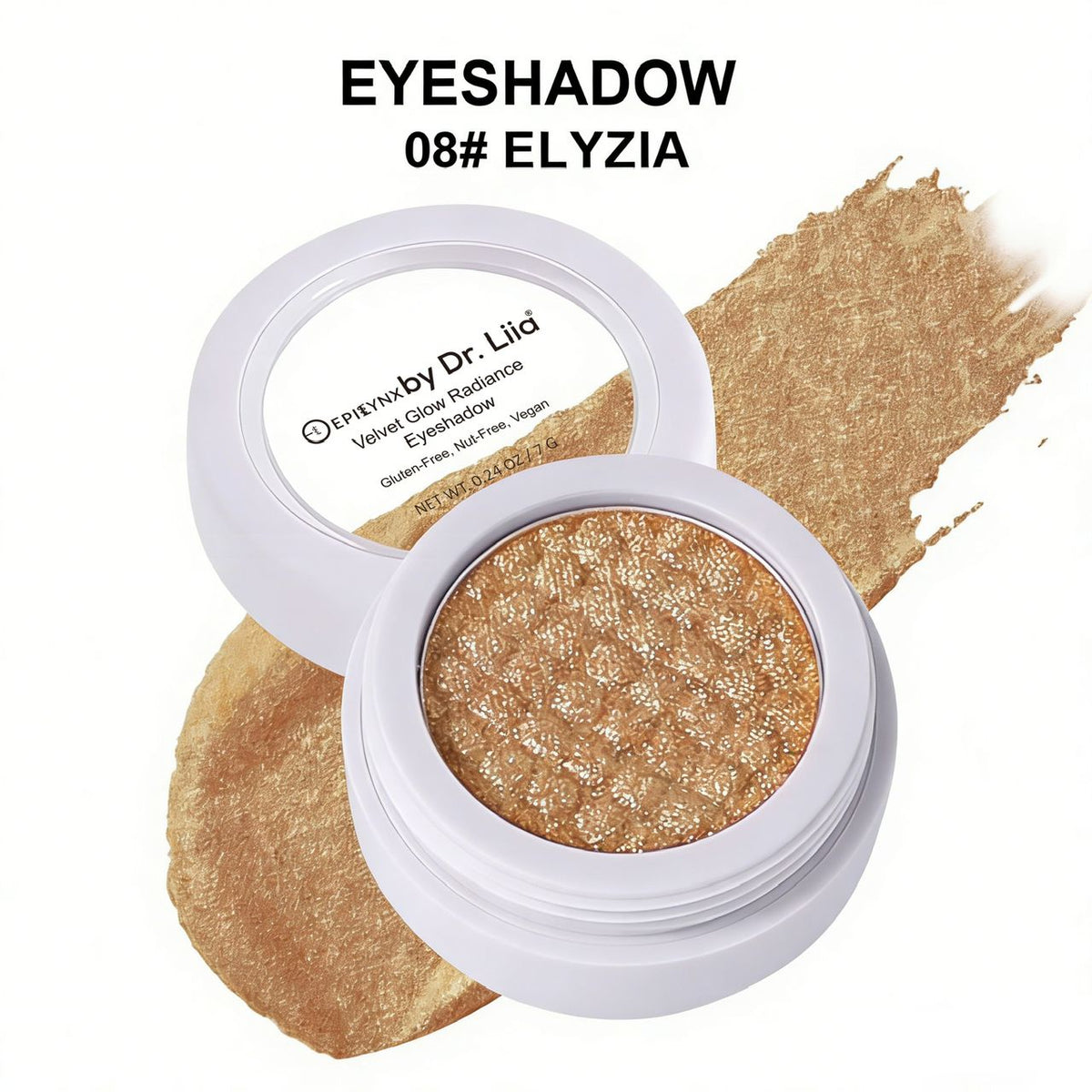 EpiLynx Crease-Proof Creamy Eyeshadow, 20 Shades