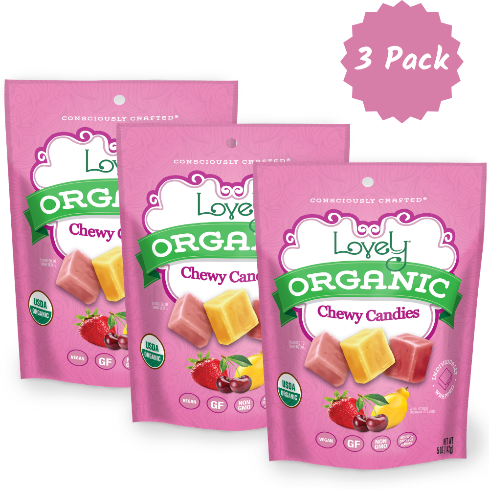 Lovely Organic Chewy Candies