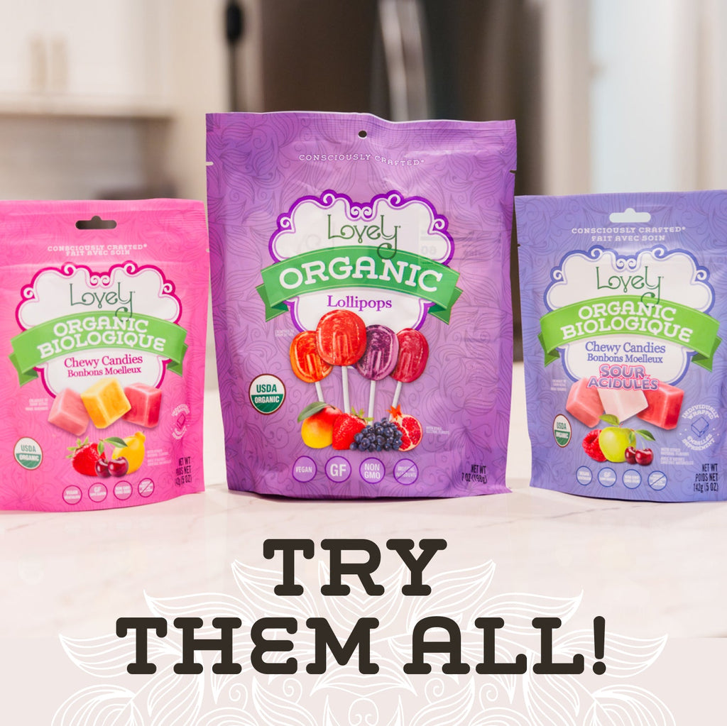 Lovely Organic Chewy Candies