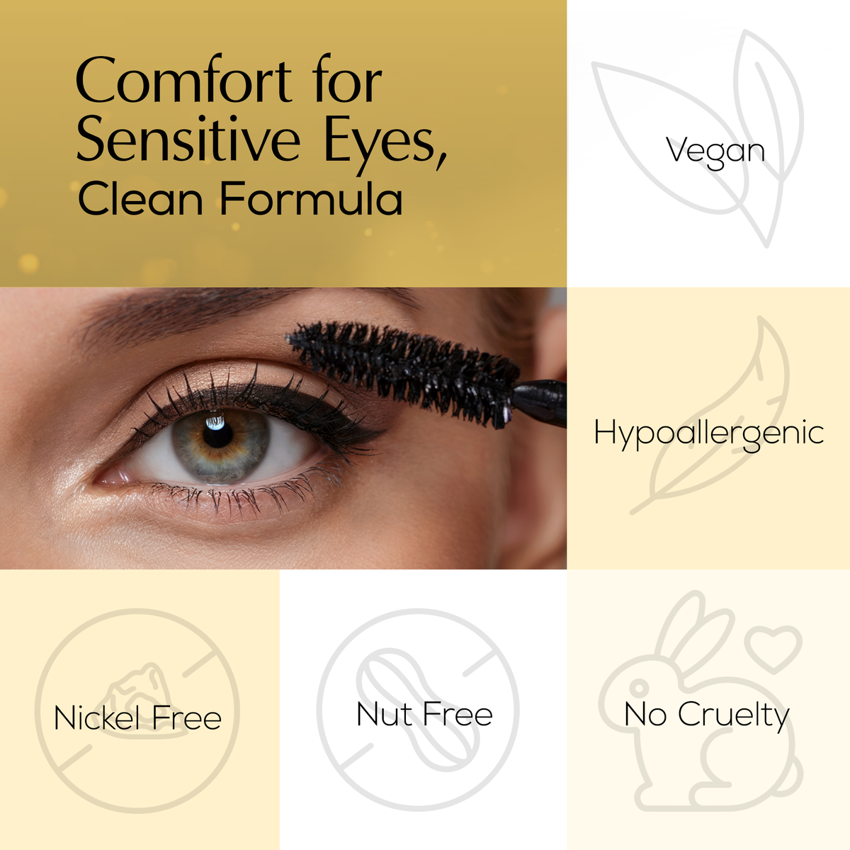 EpiLynx Volumizing Mascara for Sensitive Eyes