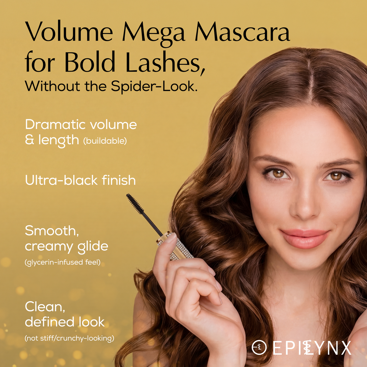 EpiLynx Volumizing Mascara for Sensitive Eyes