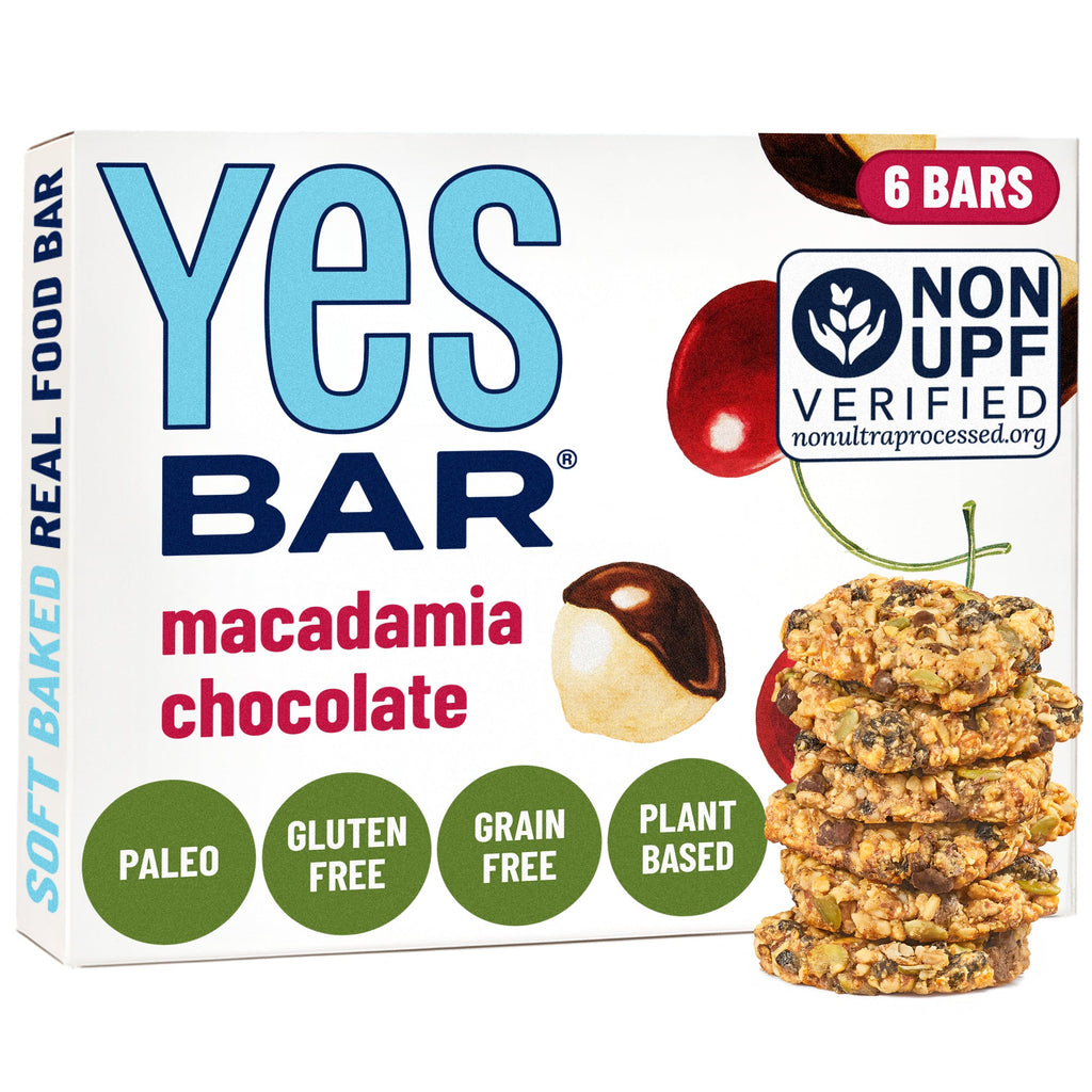 Yes Bar Macadamia Chocolate Six Pack