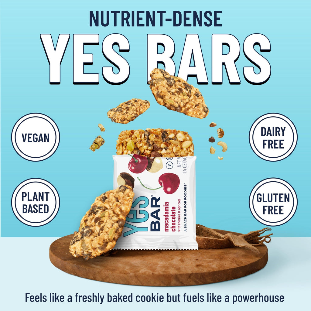 Yes Bar Macadamia Chocolate Six Pack
