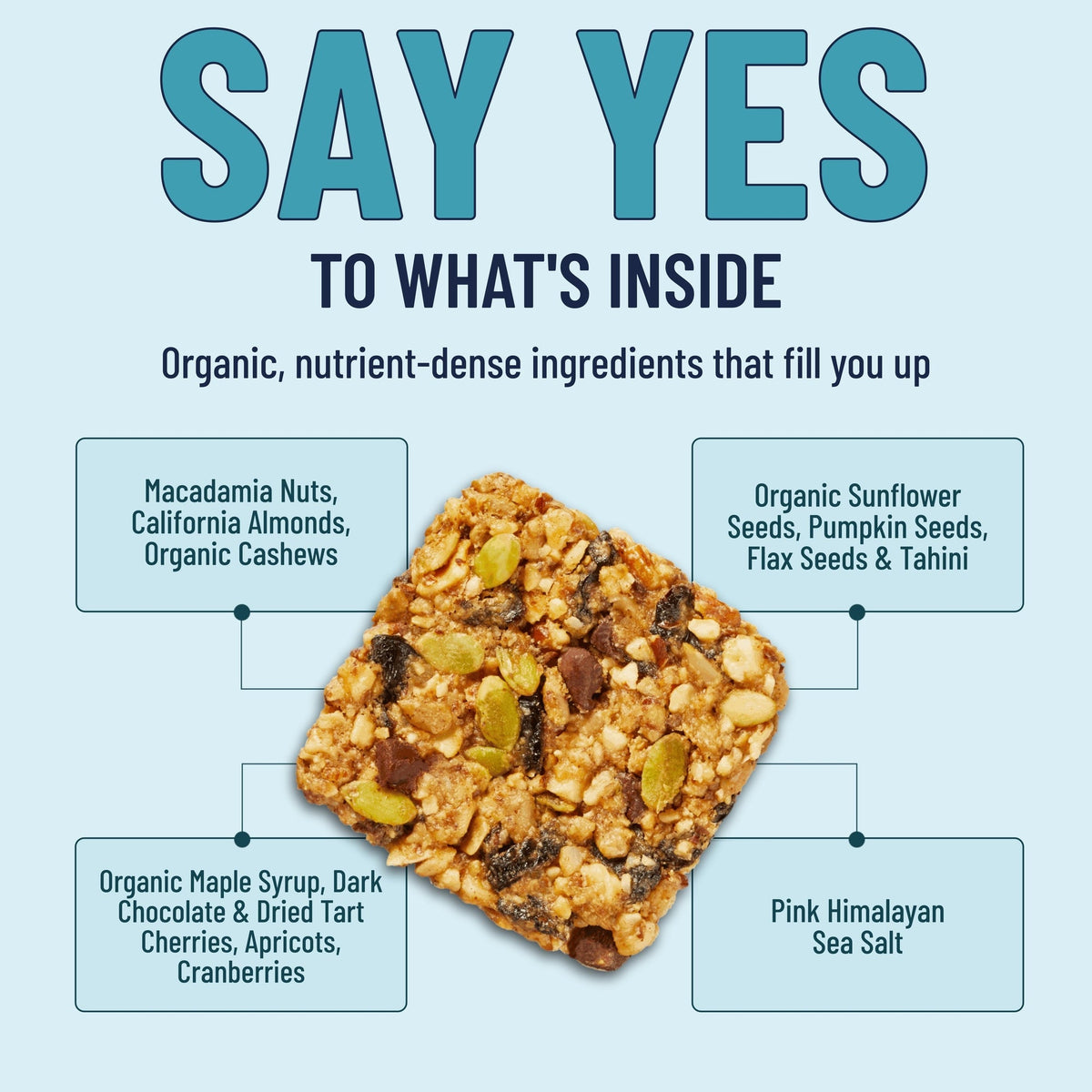 Yes Bar Macadamia Chocolate Six Pack