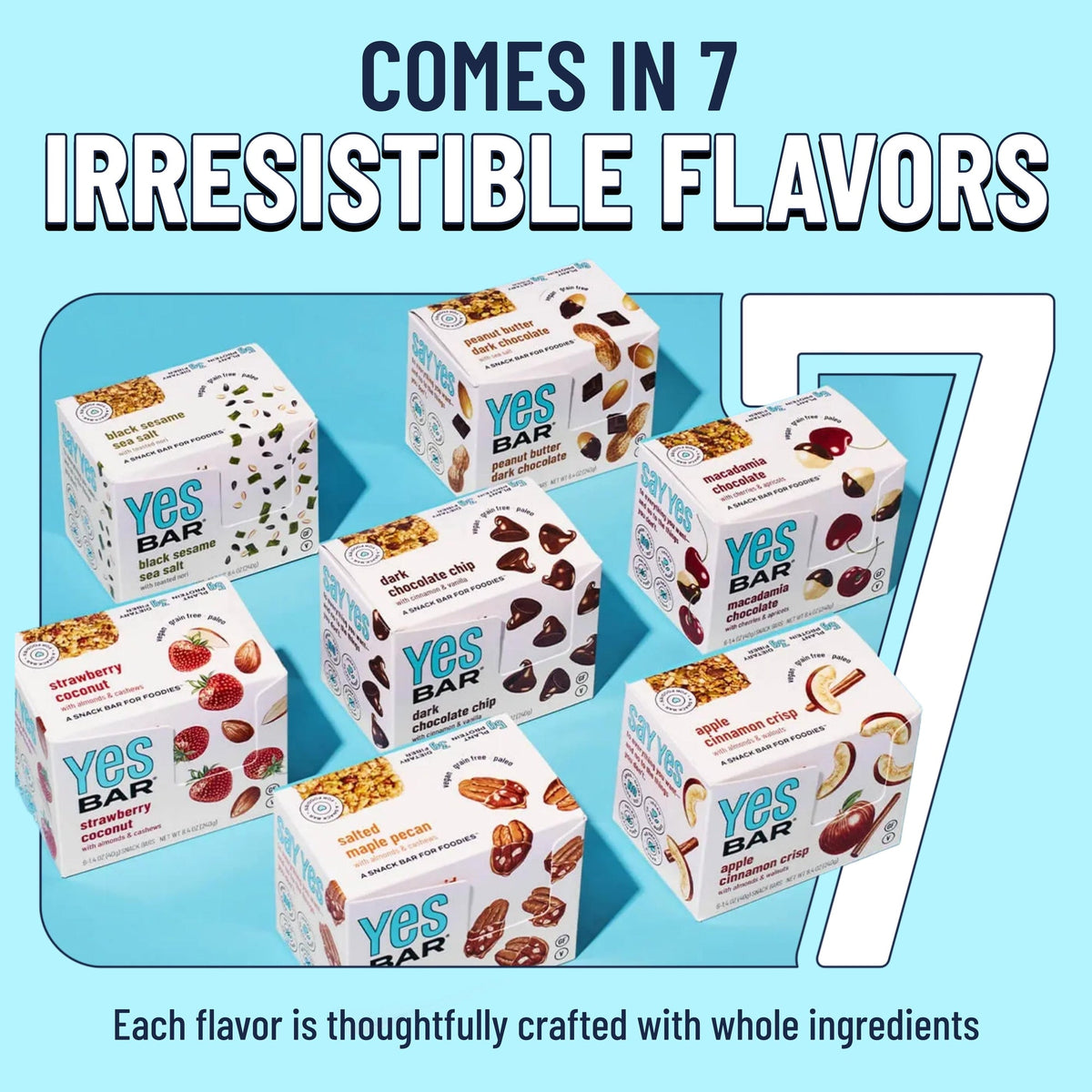Yes Bar Macadamia Chocolate Six Pack