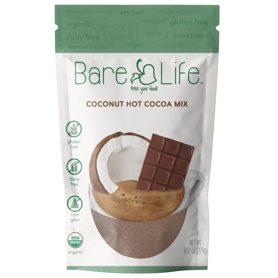 Dairy-Free Coconut Hot Cocoa Mix – 10-Serving Pouch