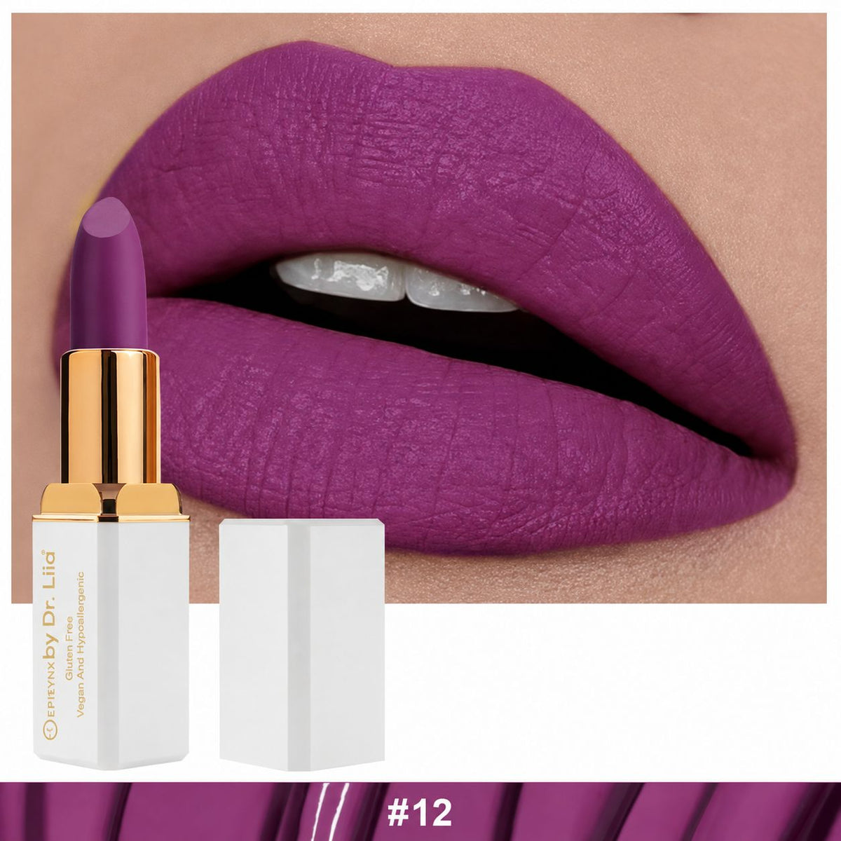 EpiLynx Hydrating Matte Lipstick for Dry Lips