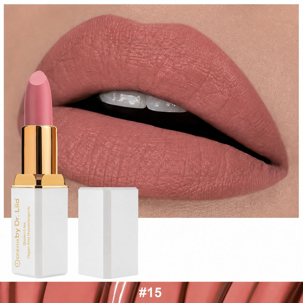 EpiLynx Hydrating Matte Lipstick for Dry Lips