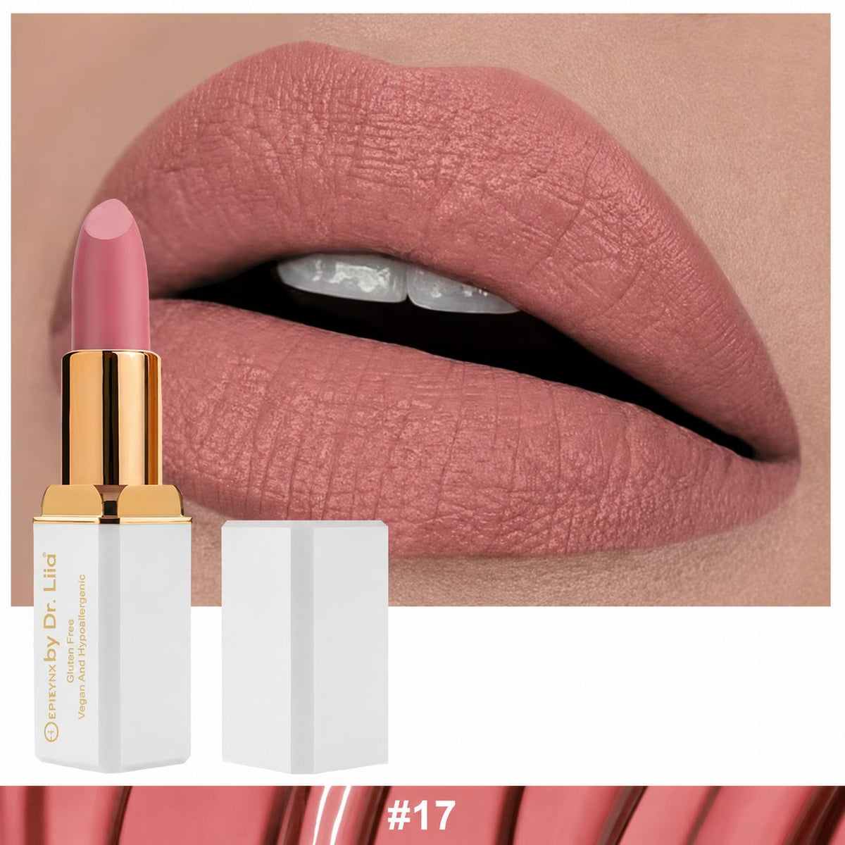 EpiLynx Hydrating Matte Lipstick for Dry Lips