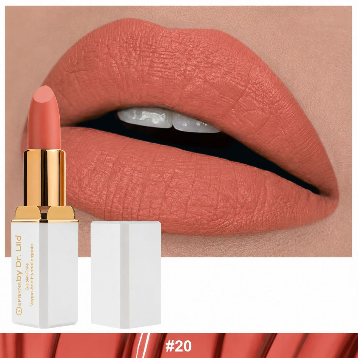 EpiLynx Hydrating Matte Lipstick for Dry Lips