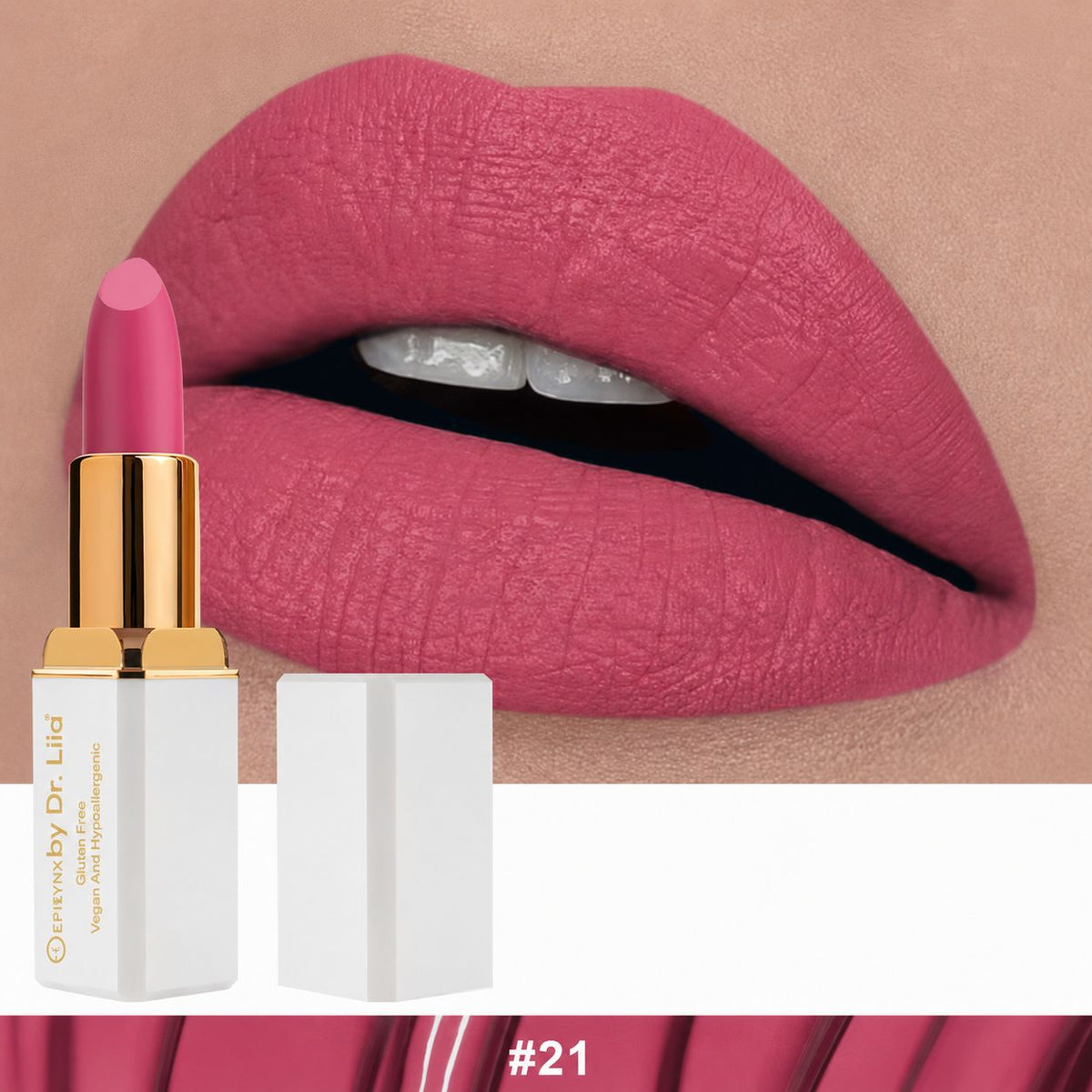 EpiLynx Hydrating Matte Lipstick for Dry Lips