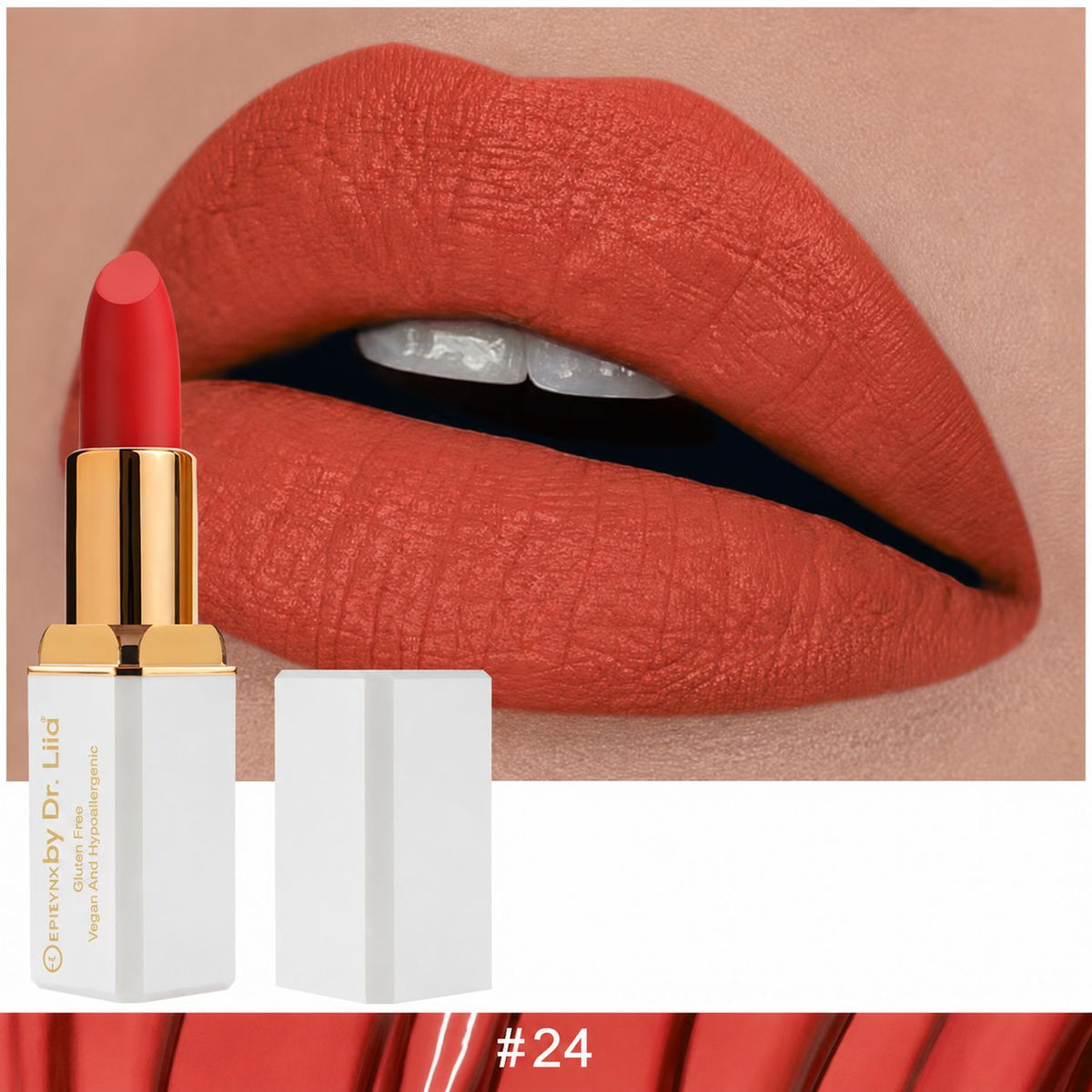 EpiLynx Hydrating Matte Lipstick for Dry Lips
