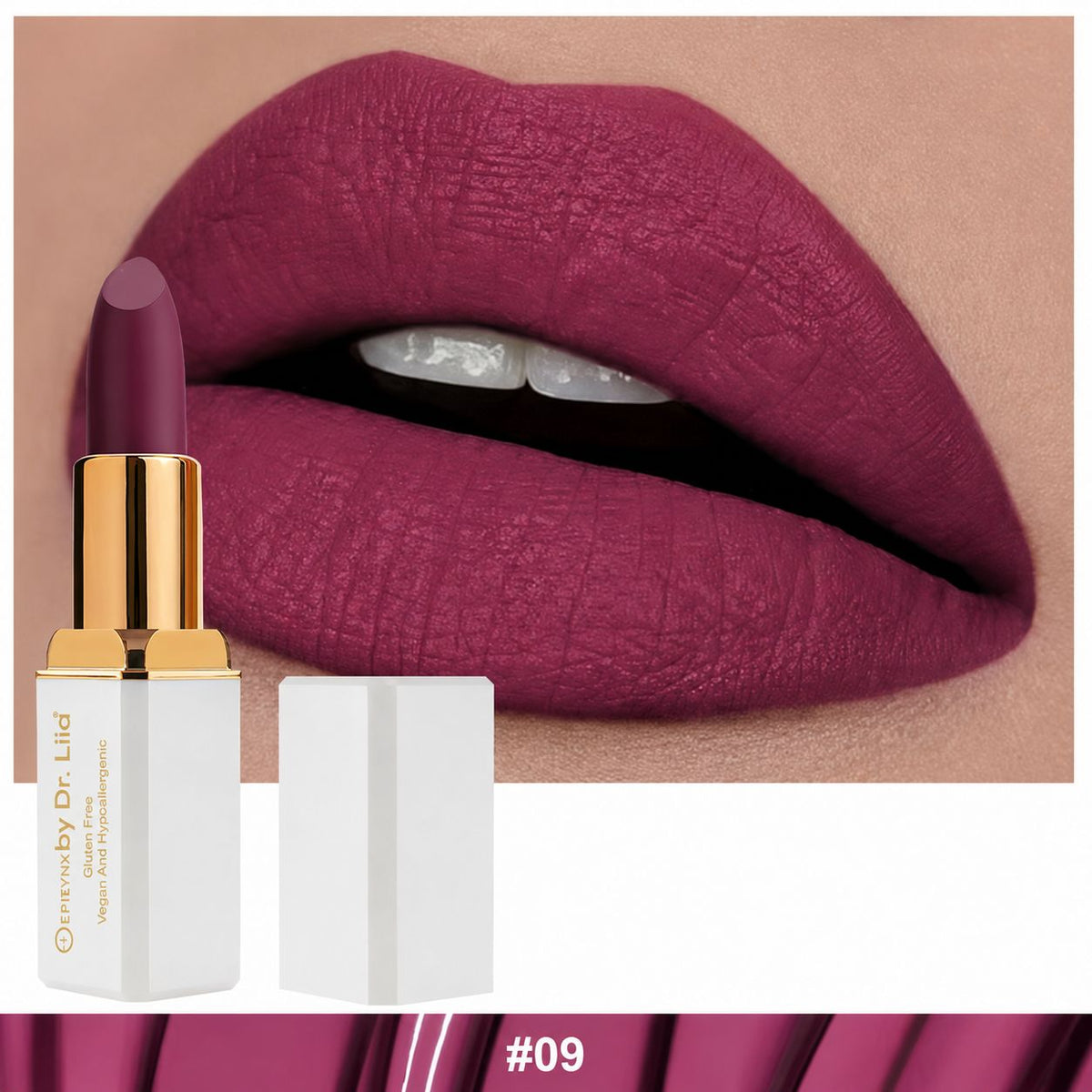 EpiLynx Hydrating Matte Lipstick for Dry Lips