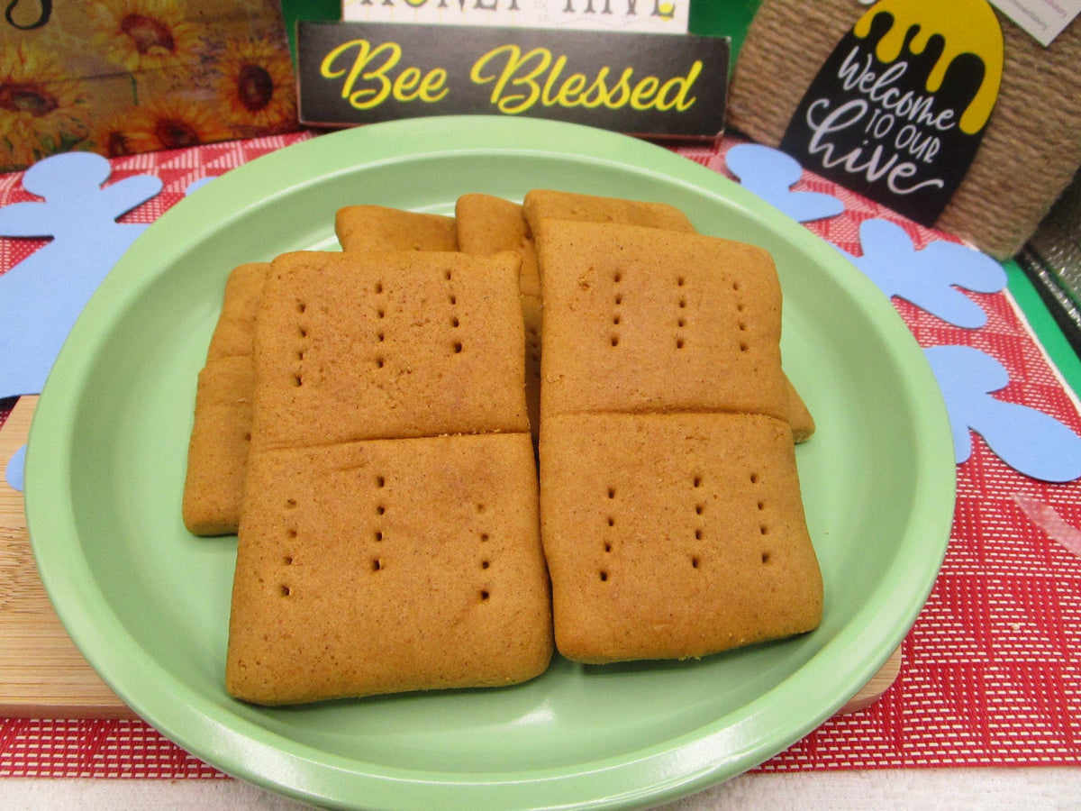 Gluten Fre Graham Crackers, Dairy Free, Vegan, Egg Free, Nut Free, Organic Healthy Snacks, Low Sugar, Smores, Camping, School Safe, Cinnamon